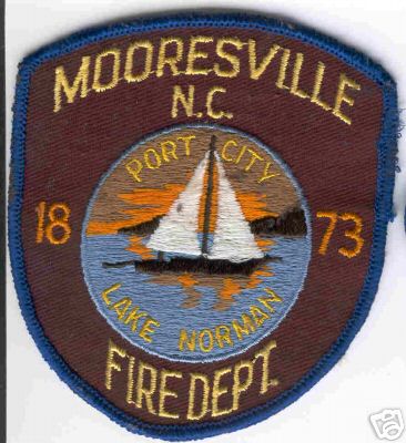 Mooresville Fire Dept
Thanks to Brent Kimberland for this scan.
Keywords: north carolina department port city lake norman