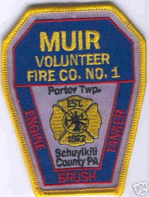 Muir Volunteer Fire Co No 1
Thanks to Brent Kimberland for this scan.
Keywords: pennsylvania company number porter twp township engine brush tanker schuykill county