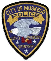 Muskego Police (Wisconsin)
Thanks to BensPatchCollection.com for this scan.
Keywords: city of