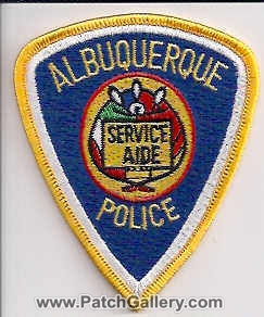 Albuquerque Police Service Aide (New Mexico)
Thanks to EmblemAndPatchSales.com for this scan.
