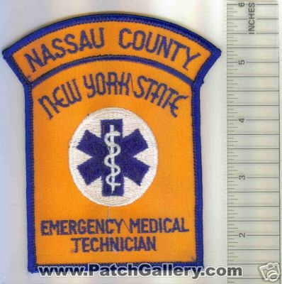 Nassau County Emergency Medical Technician (New York)
Thanks to Mark C Barilovich for this scan.
Keywords: ems emt state