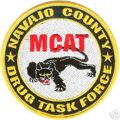 Navajo County Sheriff Drug Task Force
Thanks to Conch Creations for this scan.
Keywords: arizona mcat