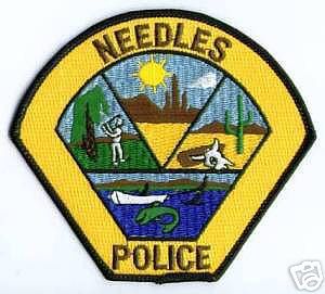 Needles Police
Thanks to apdsgt for this scan.
Keywords: california