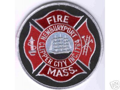 Newburyport Fire
Thanks to Brent Kimberland for this scan.
Keywords: massachusetts clipper city