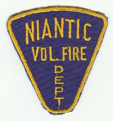 Niantic Vol Fire Dept
Thanks to PaulsFirePatches.com for this scan.
Keywords: illinois volunteer department