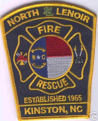 North Lenoir Fire Rescue
Thanks to Brent Kimberland for this scan.
Keywords: north carolina kinston