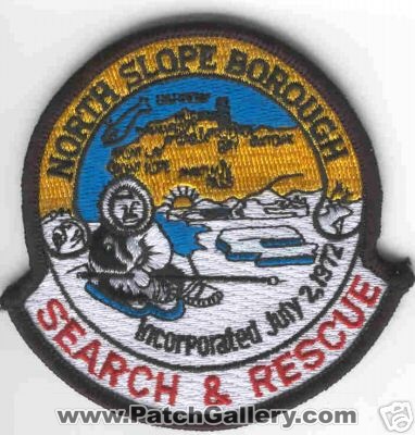 North Slope Borough Search & Rescue
Thanks to Brent Kimberland for this scan.
Keywords: alaska sar and