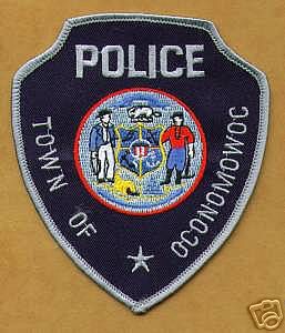 Oconomowoc Police (Wisconsin)
Thanks to apdsgt for this scan.
Keywords: town of