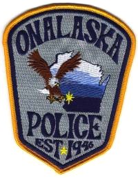 Onalaska Police (Wisconsin)
Thanks to BensPatchCollection.com for this scan.
