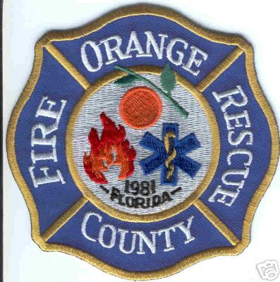 Orange County Fire Rescue
Thanks to Brent Kimberland for this scan.
Keywords: florida