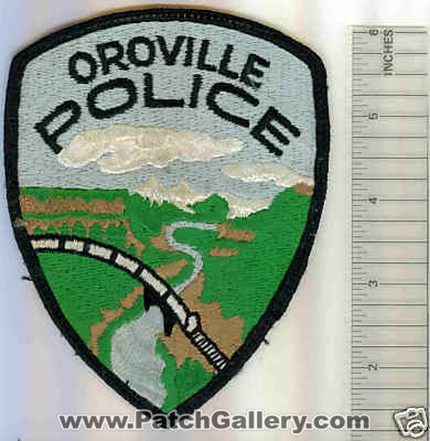 Oroville Police (California)
Thanks to Mark C Barilovich for this scan.
