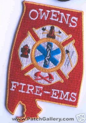 Owens Fire EMS (Alabama)
Thanks to Brent Kimberland for this scan.
