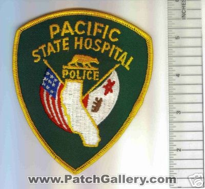 Pacific State Hospital Police (California)
Thanks to Mark C Barilovich for this scan.
