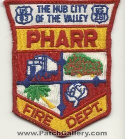Pharr Fire Department (Texas)
Thanks to Mark Hetzel Sr. for this scan.
Keywords: dept.