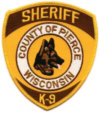 Pierce County Sheriff K-9 (Wisconsin)
Thanks to BensPatchCollection.com for this scan.
Keywords: of k9