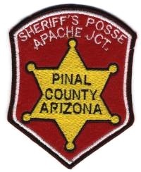 Pinal County Sheriff's Posse Apache Jct (Arizona)
Thanks to BensPatchCollection.com for this scan.
Keywords: sheriffs junction