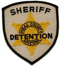 Pinal County Sheriff Detention (Arizona)
Thanks to BensPatchCollection.com for this scan.
