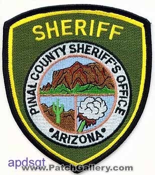 Pinal County Sheriff's Office (Arizona)
Thanks to apdsgt for this scan.
Keywords: sheriffs
