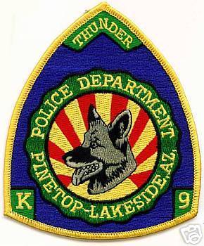 Pinetop Lakeside Police K-9 (Arizona)
Thanks to apdsgt for this scan.
Keywords: department k9