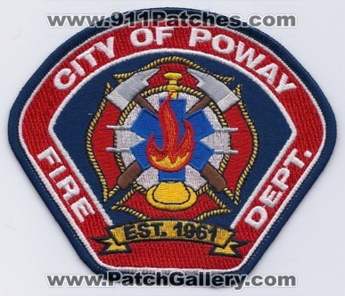 Poway Fire Department (California)
Thanks to Paul Howard for this scan. 
Keywords: dept. city of