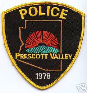 Prescott Valley Police (Arizona)
Thanks to apdsgt for this scan.
