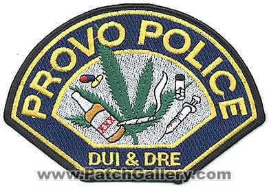 Provo Police Department DUI and DRE (Utah)
Thanks to Alans-Stuff.com for this scan.
Keywords: dept. &
