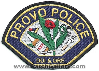 Provo Police Department DUI and DRE (Utah)
Thanks to Alans-Stuff.com for this scan.
Keywords: dept. &