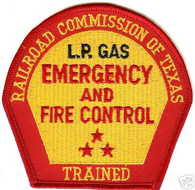 Railroad Commision of Texas Emergency and Fire Control Trained
Thanks to Conch Creations for this scan.
Keywords: l.p. lp gas