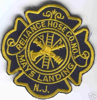 Reliance Hose Co No 1
Thanks to Brent Kimberland for this scan.
Keywords: new jersey company number mays landing
