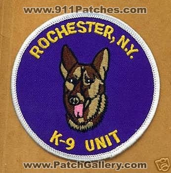 Rochester Police Department K-9 Unit (New York)
Thanks to apdsgt for this scan.
Keywords: dept. k9 n.y.