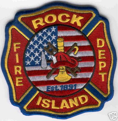 Rock Island Fire Dept
Thanks to Brent Kimberland for this scan.
Keywords: illinois department