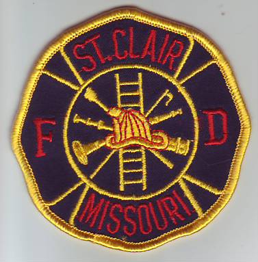 Saint Clair Fire Department (Missouri)
Thanks to Dave Slade for this scan.
Keywords: st