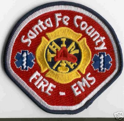 Santa Fe County Fire EMS
Thanks to Brent Kimberland for this scan.
Keywords: new mexico