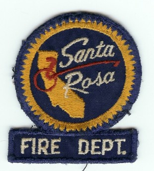 Santa Rosa Fire Dept
Thanks to PaulsFirePatches.com for this scan.
Keywords: california department
