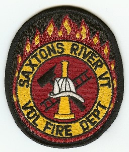 Saxtons River Vol Fire Dept
Thanks to PaulsFirePatches.com for this scan.
Keywords: vermont volunteer department