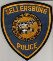 Sellersburg Police
Thanks to BlueLineDesigns.net for this scan.
Keywords: indiana town of