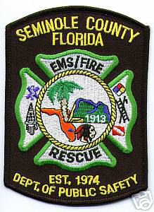 Seminole County Dept of Public Safety (Florida)
Thanks to apdsgt for this scan.
Keywords: department dps ems fire rescue