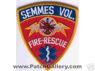 Semmes Vol Fire Rescue (Alabama)
Thanks to Brent Kimberland for this scan.
Keywords: volunteer