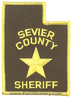 Sevier County Sheriff's Department (Utah)
Thanks to Alans-Stuff.com for this scan.
Keywords: sheriffs dept.