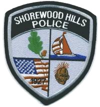 Shorewood Hills Police (Wisconsin)
Thanks to BensPatchCollection.com for this scan.
