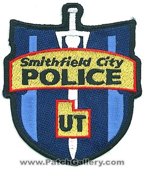 Smithfield City Police Department (Utah)
Thanks to Alans-Stuff.com for this scan.
Keywords: dept.