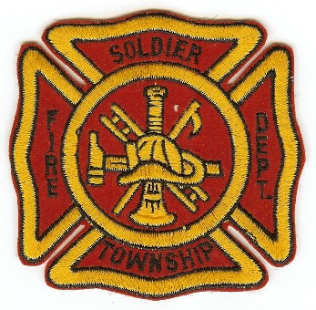 Soldier Township Fire Department (Kansas)
Thanks to PaulsFirePatches.com for this scan.
Keywords: twp. dept.