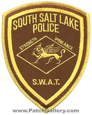 South Salt Lake Police Department SWAT (Utah)
Thanks to Alans-Stuff.com for this scan.
Keywords: dept. s.w.a.t.