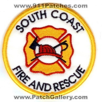 South Coast Fire and Rescue Department (California)
Thanks to Paul Howard for this scan.
Keywords: dept. &