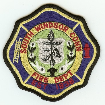 South Windsor Fire Dept
Thanks to PaulsFirePatches.com for this scan.
Keywords: connecticut department