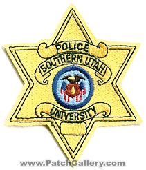 Southern Utah University Police Department (Utah)
Thanks to Alans-Stuff.com for this scan.
Keywords: dept.