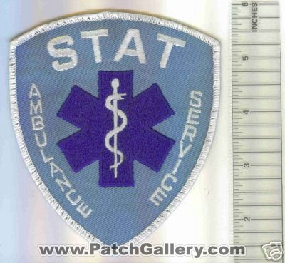 STAT Ambulance Service (Massachusetts)
Thanks to Mark C Barilovich for this scan.
Keywords: ems