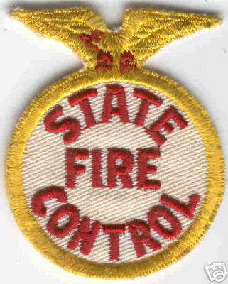 California State Fire Control
Thanks to Brent Kimberland for this scan.
