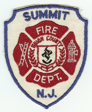 Summit Fire Dept
Thanks to PaulsFirePatches.com for this scan.
Keywords: new jersey department union county