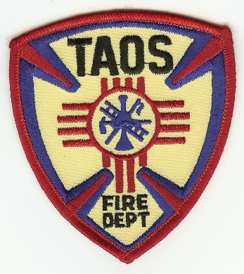 Taos Fire Dept
Thanks to PaulsFirePatches.com for this scan.
Keywords: new mexico department